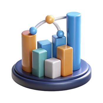 hypnotic distinctive Big data analytics graph NO BACKGROUND with Transparent Background. png