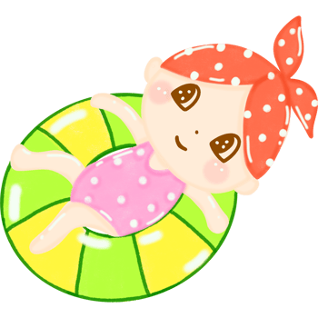 Summer elements collection poster png