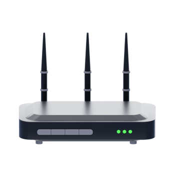 Router 3D Icon. Wifi Router 3D Icon png