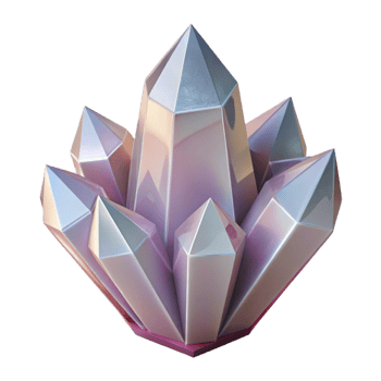 timeless bohemian Crystal quartz NO BACKGROUND with Transparent Background. expertly shot png