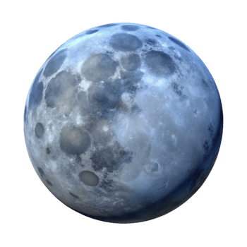picturesque renaissance Full moon NO BACKGROUND with Transparent Background. genuine png