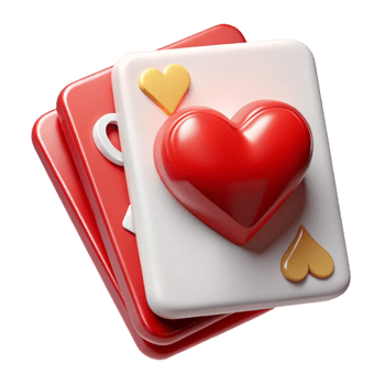 wonderful creative A single playing card, the Queen of Hearts, NO BACKGROUND with Transparent Background. premium png