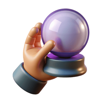 dramatic exceptional A single, withered hand, clutching a crystal ball. NO BACKGROUND with Transparent Background. png