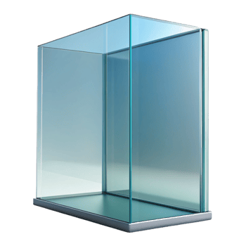 stunning tranquil tropical Glass curtain wall panel NO BACKGROUND with Transparent Background. top-tier png