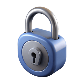 distinguished victorian Deadbolt lock NO BACKGROUND with Transparent Background. crisp png