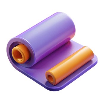 sumptuous avant-garde Roll of wallpaper NO BACKGROUND with Transparent Background. 8K png