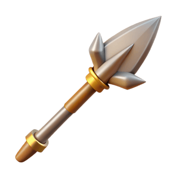 exquisite nordic Odin's Spear, Gungnir, Norse mythology, NO BACKGROUND with Transparent Background. perfect clarity png