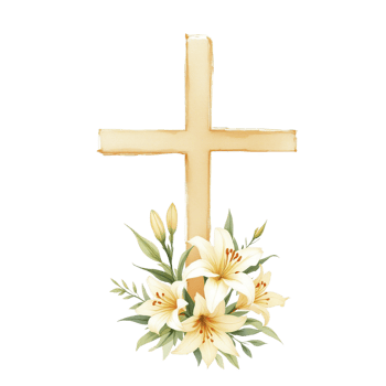 Easter cross transparent png
