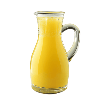 Glass Jug of Orange Beverage png