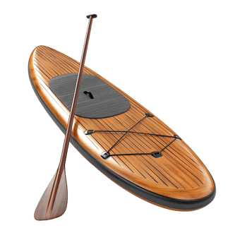 Wooden Stand Up Paddleboard png