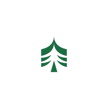 tree logo design, simple symbol for your business vector