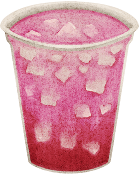 Strawberry Iced Milk png
