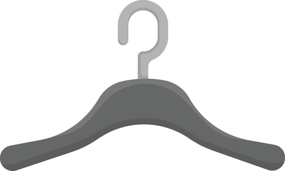 Hanger with Hook vector