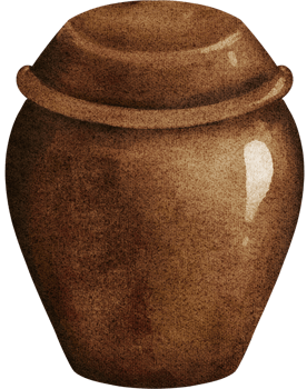 The kimchi jar holds the love png