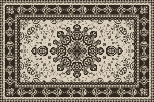 Bring sophistication to your designs with the timeless beauty of Persian carpet patterns vector