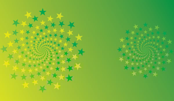 Abstract Floral Colorful Background with Circles and Floral Patterns vector