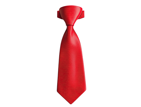 Red tie isolate png
