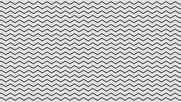 Zigzag seamless geometric pattern. Regular black and white zigzag chevron pattern, seamless zig zag line texture vector