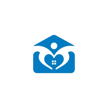 House Care logo Template, Medical House Logo vector