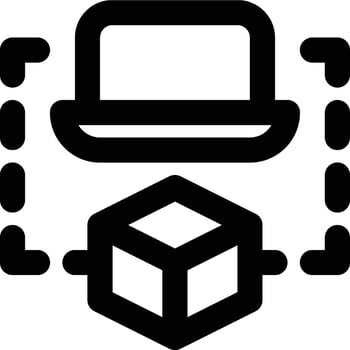 Digital Transformation, Digital Adoption, Digitalization Outline Icon vector