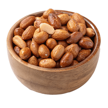 Roasted peanut isolated png