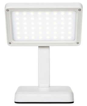 LED desk lamp with bright and efficient lighting on a transparent background png