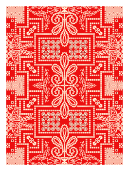 geometric border ornament design png