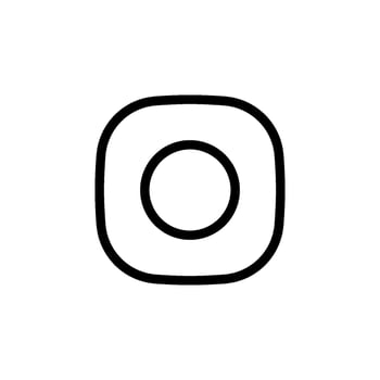 Camera icon simple style Isolated illustration on transparent background vector