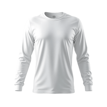 plain sleeve t shirt mockup template png