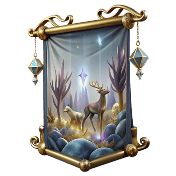 extraordinary classic Antique Tapestry Hunting Scene Transparent Background premium png