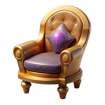 stunning abstract Brown Wooden Chair Front View Transparent Element authentic png