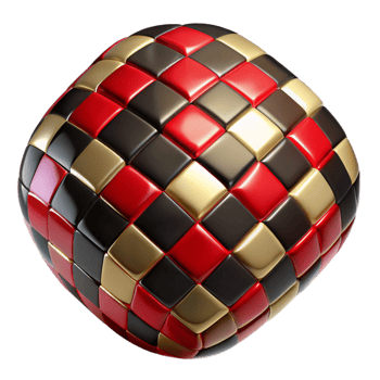 wonderful classic Checkered Geometric Pattern Cutout Red and Black Squares Transparent png