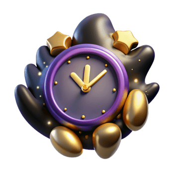 extraordinary classic Clock Hands at Midnight Cutout png