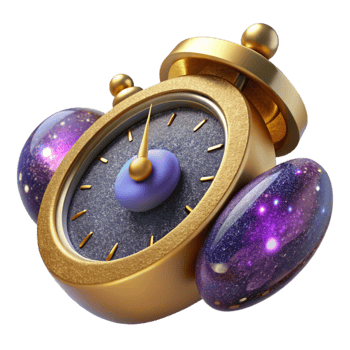 wonderful classic Clock Pendulum in Motion Isolated detailed png