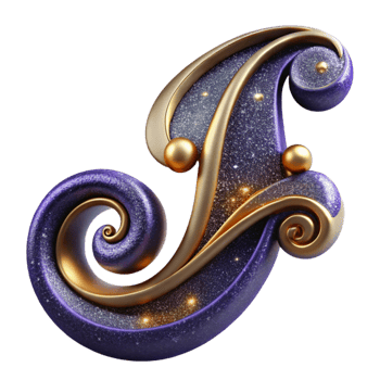 extraordinary artistic Cursive Letter J Cutout Elegant Swirls png