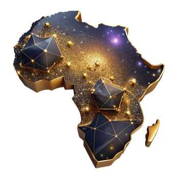 extraordinary contemporary Detailed Map of Africa with Country Borders Isolated png