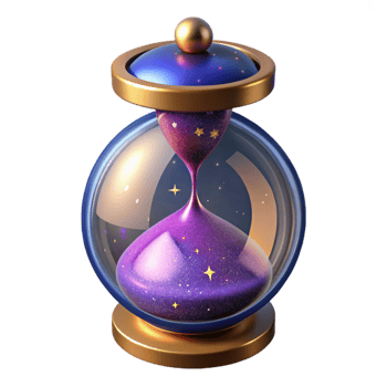 magnificent rustic Digital Timer with Pause Button Pressed Transparent Background png