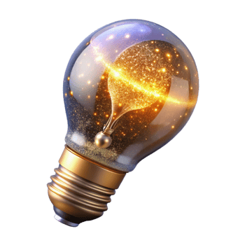 elegant rustic Glowing Lightbulb Energy Efficiency Transparent detailed png