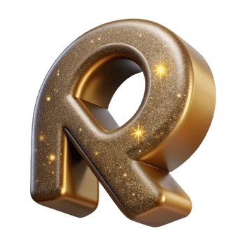 dramatic contemporary Khaki Modern Font Rho Symbol Isolated on Transparent Background high resolution png