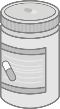 Illustration of a Medicine Jar png