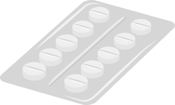 Tablets in Blister Pack png