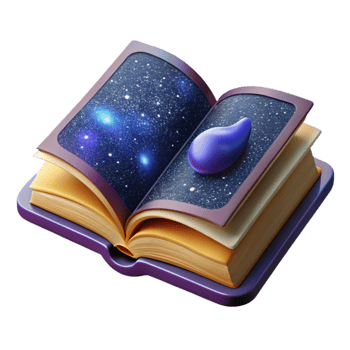 wonderful artistic Open Book Perspective View Isolated Cutout high resolution png