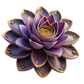vibrant vintage Paper Quilled Flower Delicate Design Isolated Element original png