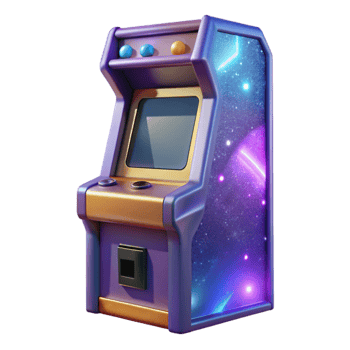 impressive rustic Retro Arcade Cabinet Side View Isolated Cutout high quality png