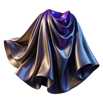 stunning rustic Satin Fabric Drape Cutout Isolated professional png