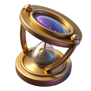 vibrant artistic Sundial with Long Shadow Transparent Background exclusive png