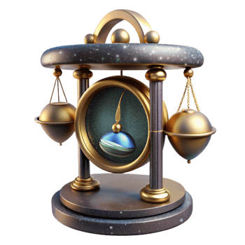 extraordinary creative Vintage Clock with Pendulum Swinging Isolated high resolution png