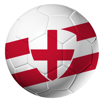 Soccer ball England with transparent wallpaper png
