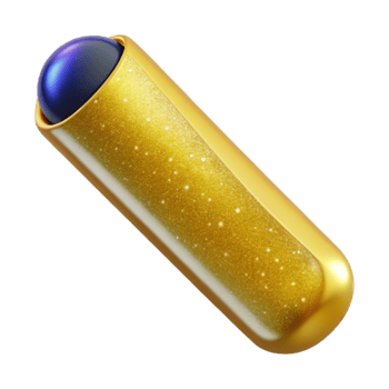 vibrant modern Yellow Craft Glue Stick Isolated Element high quality png