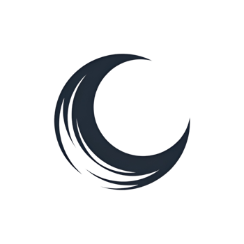 Crescent Moon Line-art png